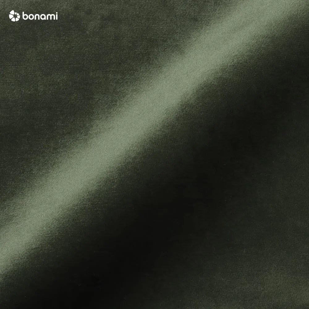 Zelená zamatová pohovka Actona Ria, 150 cm