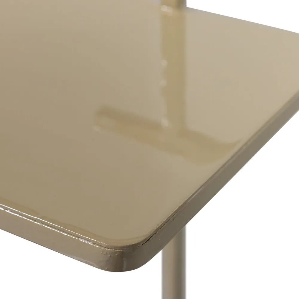 Kovový odkladací stolík 22x22 cm Toste – WOOOD