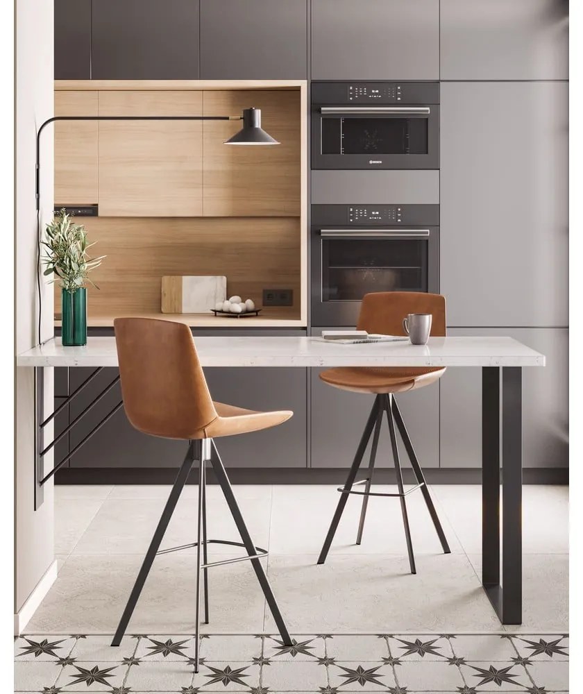 Čierne nástenné svietidlo ø 20 cm Aria – Kave Home
