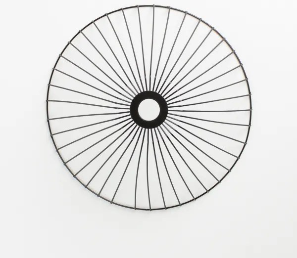 Univerzálne tienidlo CURITIBA, priemer 45 cm, čierne