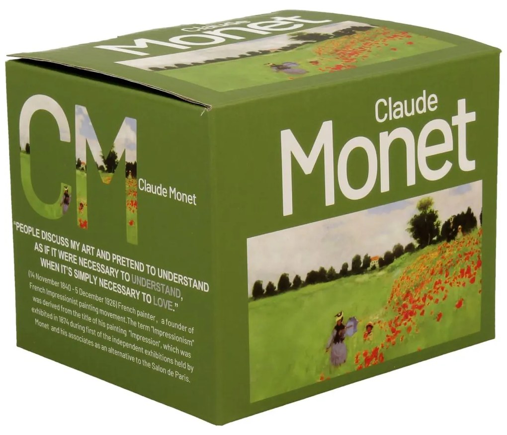 Porcelánový hrnček Monet Poppy Field 430 ml