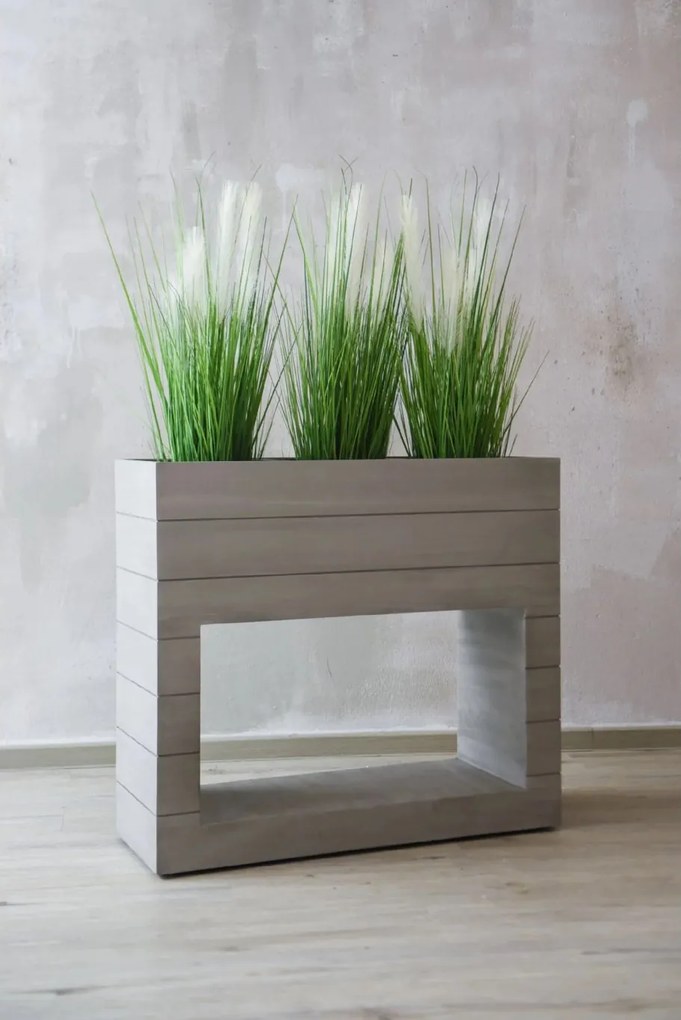Umelá tráva PAMPAS, plast, výška 80 cm, zelená