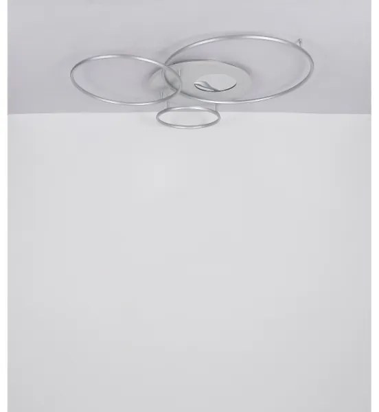 Globo 48466-70A - stmievateľné LED stropné svietidlo INVERTINA LED/70W/230V strieborné + diaľkové ovládanie