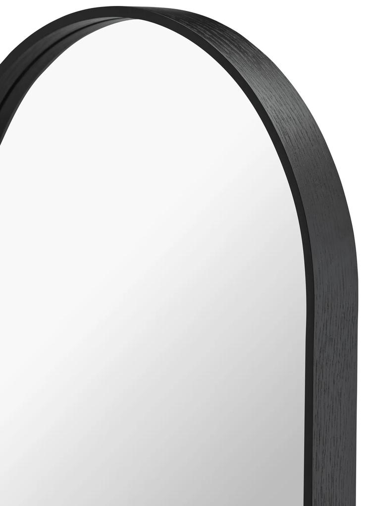 Podlahové zrkadlo Woody Floor Mirror – čierny dub