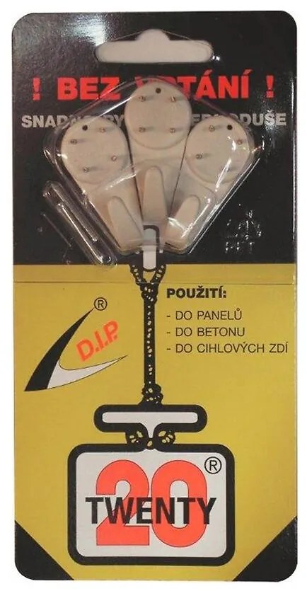 Twenty Háčik Maxi 3 ks v blistri
