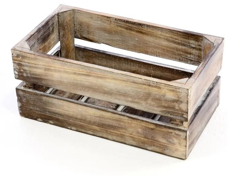 Divero 68015 Vintage debna, dohneda opálená 42 cm x 23 cm