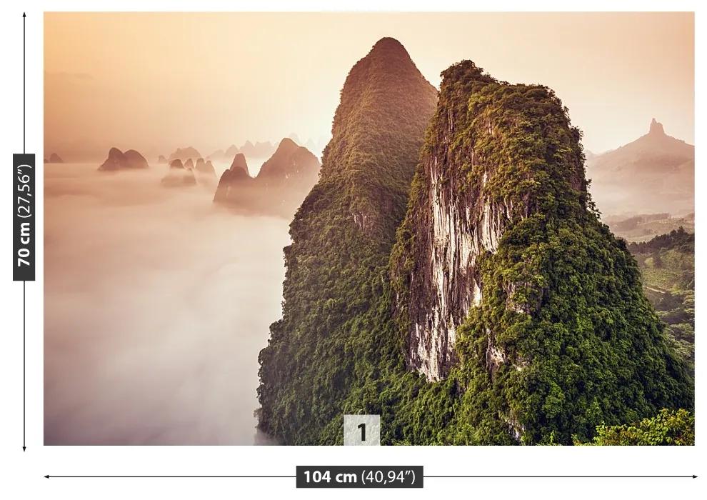 Fototapeta Vliesová Čína hory 104x70 cm