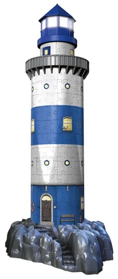 Ravensburger 3D LED puzzle stavba (maják) (100356473)