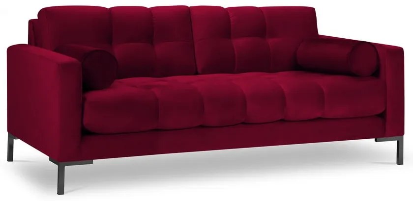 Červená zamatová pohovka Cosmopolitan Design Bali