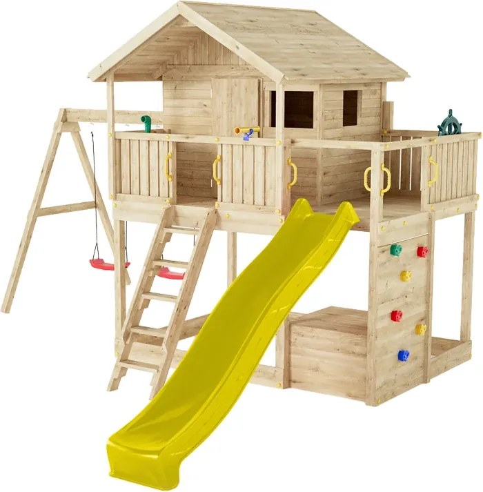 Marimex | Detské ihrisko Marimex Play Basic 015 + žltá šmykľavka | 11640671