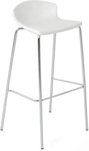 Barová židle EASY 67, bílá EASY67-W Gaber