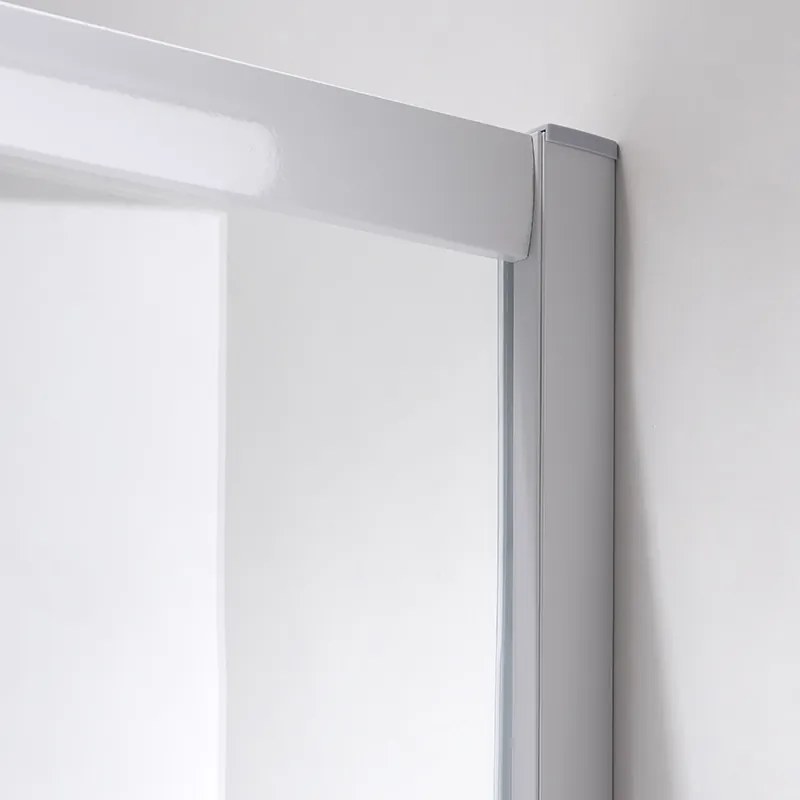 BPS-koupelny Štvorcový sprchový kút HYD-SK93B 90x90 biela/transparent + vanička HYD-SSV-SXL02B biela