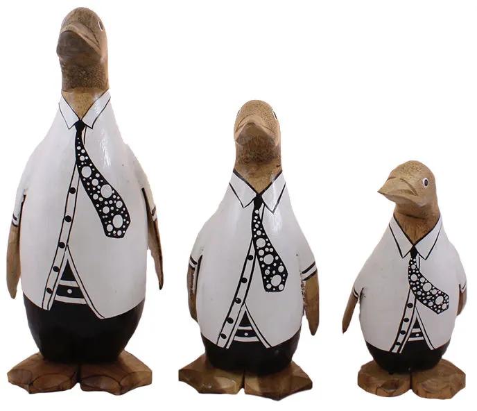 Soška tučňáka s vázankou 23 cm