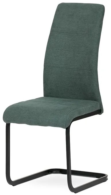 Autronic BONTEC Jedálenská stolička, hnedá, látka, DCL-414 BR2 Farba: Zelená