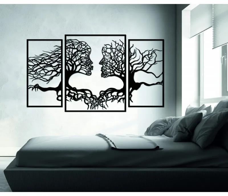 Pompézny obraz na stenu tváre a stromy