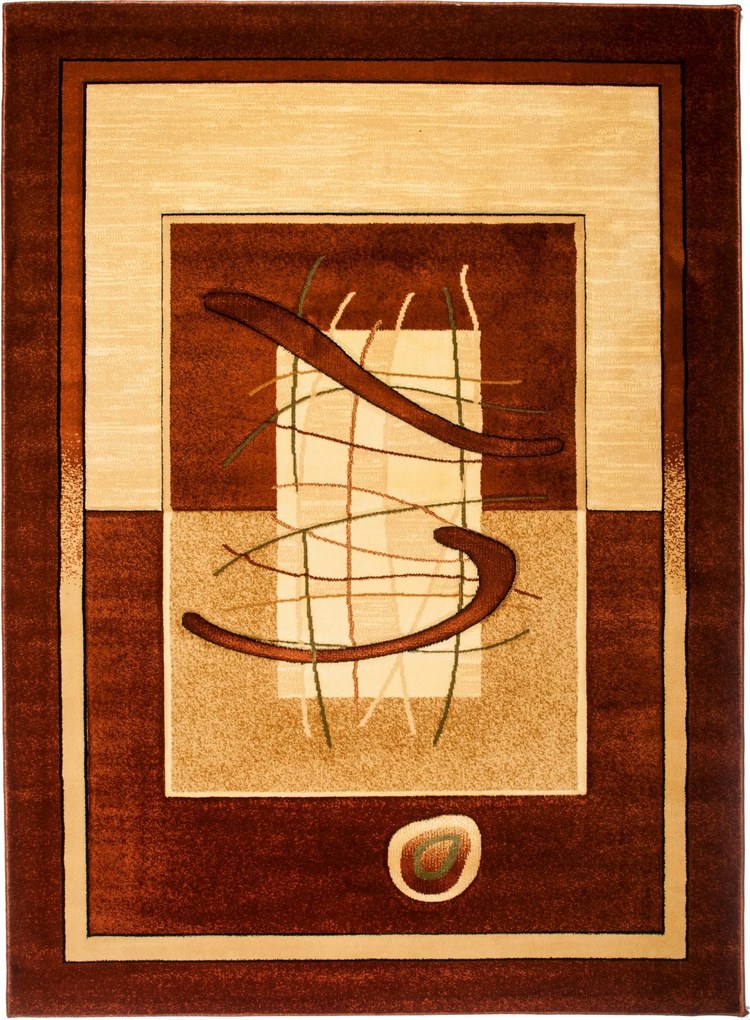 TA Koberec 5118A HNEDÁ ANTOGYA Rozmer: 180x260 cm