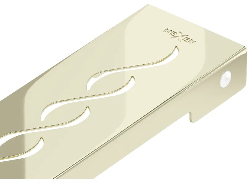 Mexen M18 kryt na nerezový žľab 100 cm, zlatá, 1523100