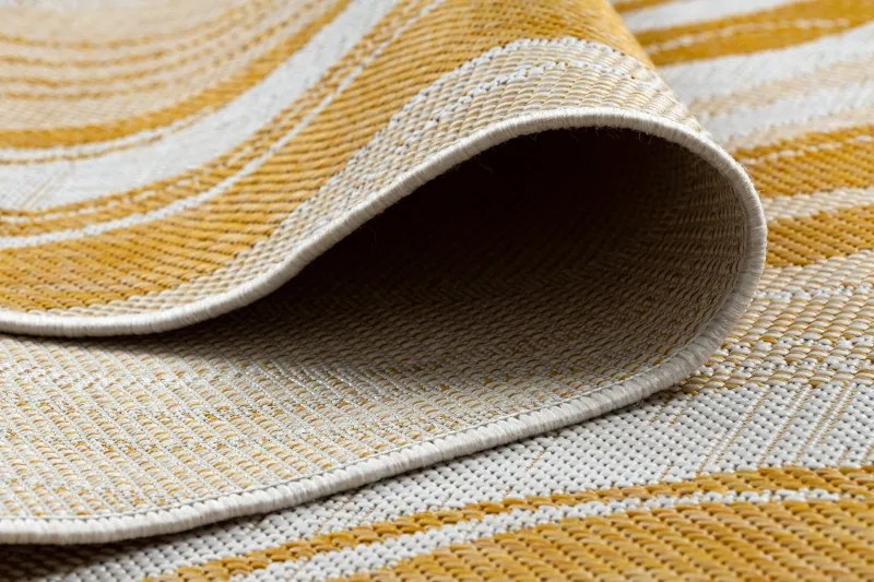 Dywany Łuszczów, Kusový koberec Sion Sisal Marble 22169 ecru/yellow – na von aj na doma, 160x220, žltá, chodba / predsieň