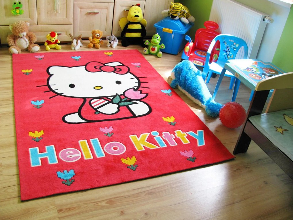 MAXMAX Koberec HELLO KITTY 80x120 cm 100x150cm