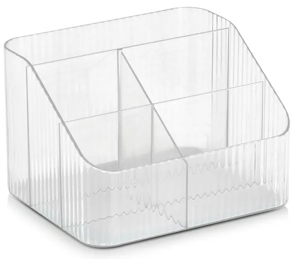 Zeller Present Kozmetický stojan, organizér na stôl s 5 priehradkami PETITE