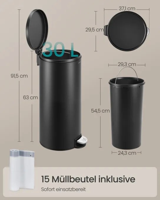 Odpadkový kôš LTB031BZ02