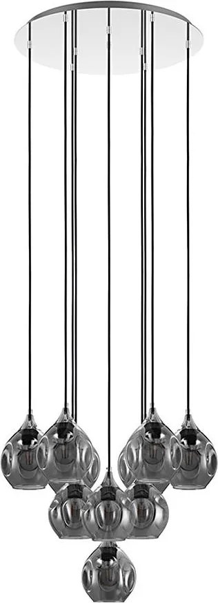 Eglo 39683 - Luster na lanku BREGALLA 10xE27/40W/230V