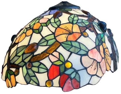 Tiffany svietidlo s retiazkami Ø42*60 LIVELY OVAL