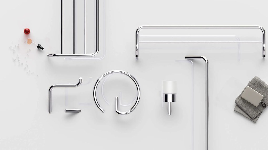 Deante Silia, nástenný držiak na toaletný papier, chrómová, DEA-ADI_0211