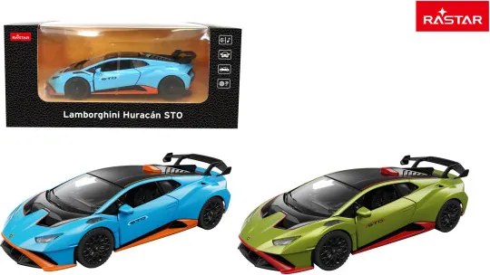 Model auta Lamborghini Huracán STO 1:32 RASTAR modré