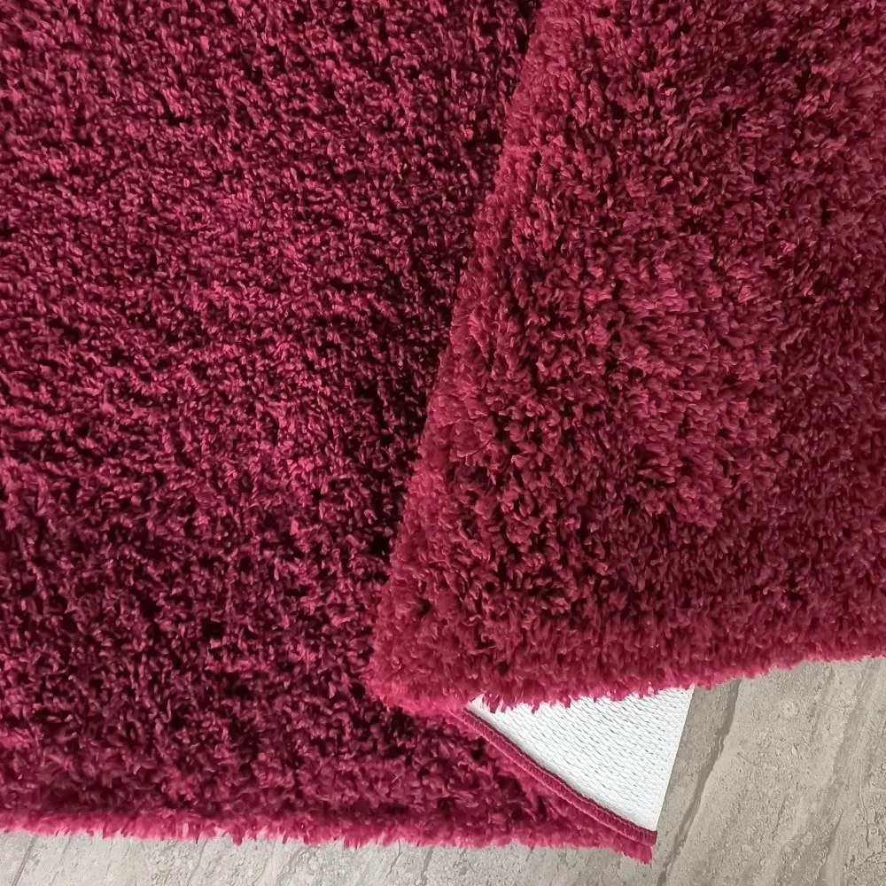 Štýlový koberec v červenej farbe Šírka: 60 cm | Dĺžka: 100 cm