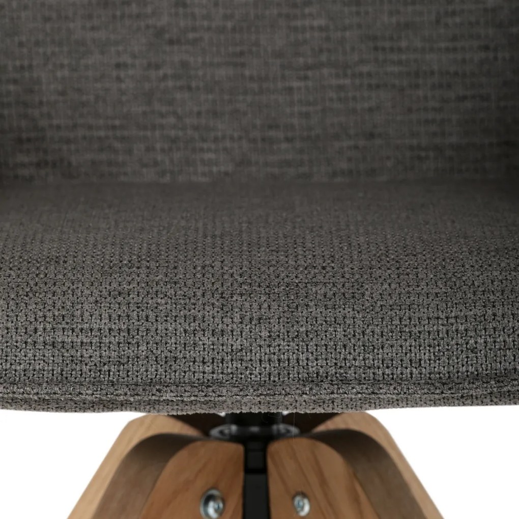 Jedálenská stolička DCH-C2148 GREY2 s vodoodolnýmpoťahom