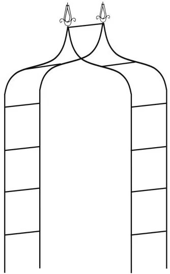 Elegantná záhradná pergola