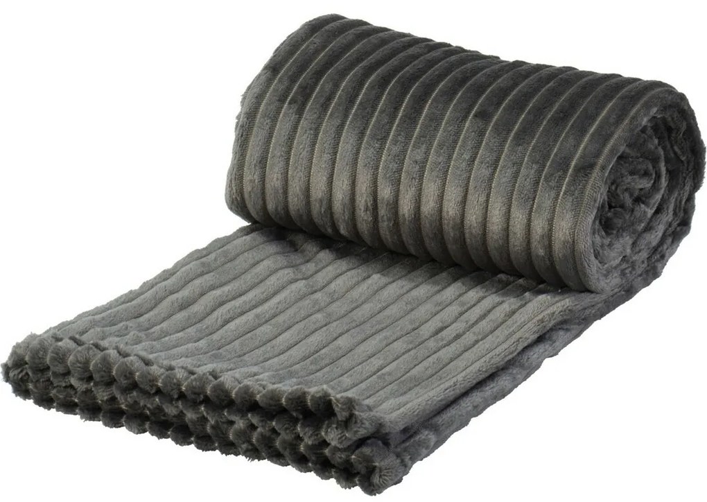 Deka Stripes Grey, 130 x 160 cm