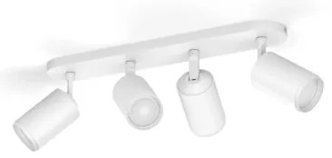 Philips - LED RGBW Stmievateľné bodové svietidlo Hue FUGATO 4xGU10/4,2W/230V biela