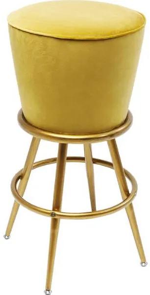 Lady Rock barová stolička žltá