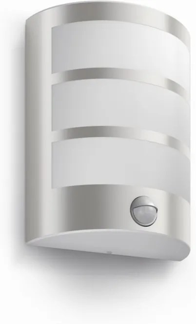 LED vonkajšie nástenné svietidlo s pohybovým čidlom Philips PYTHON 1x6W