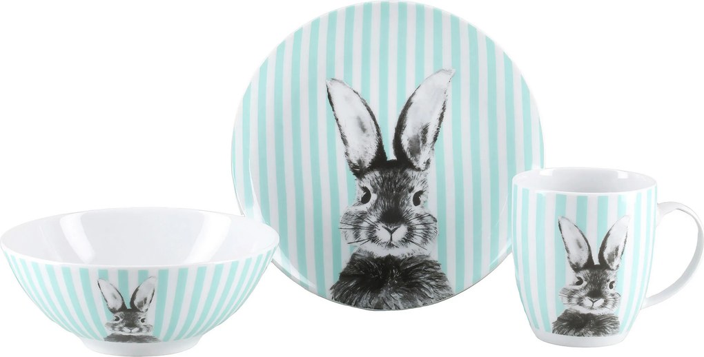 XXXLutz RAŇAJKOVÁ SÚPRAVA porcelán keramika Creatable - Jedálenské sety - 007768073303