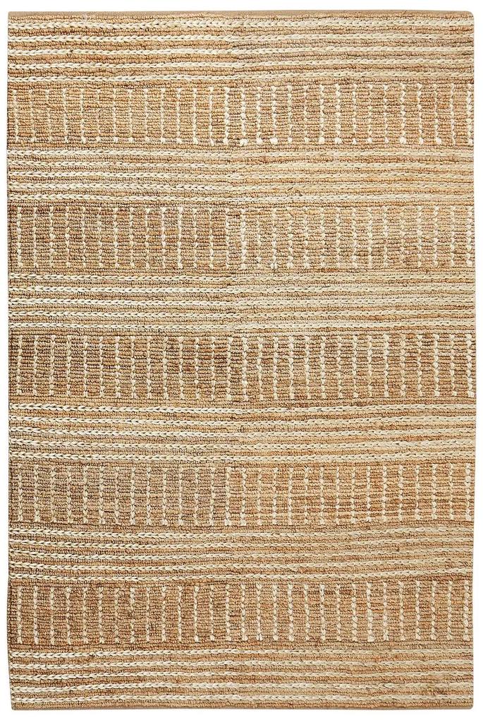 Jutový koberec 200 x 300 cm béžový KAMBERLI Beliani