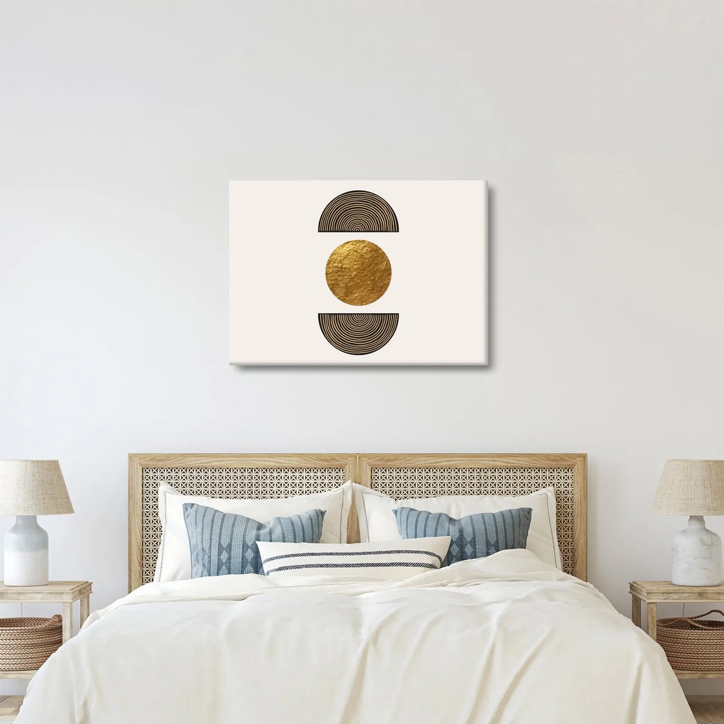 Obraz - Zlatý ornament N⁰1 (70x50 cm)