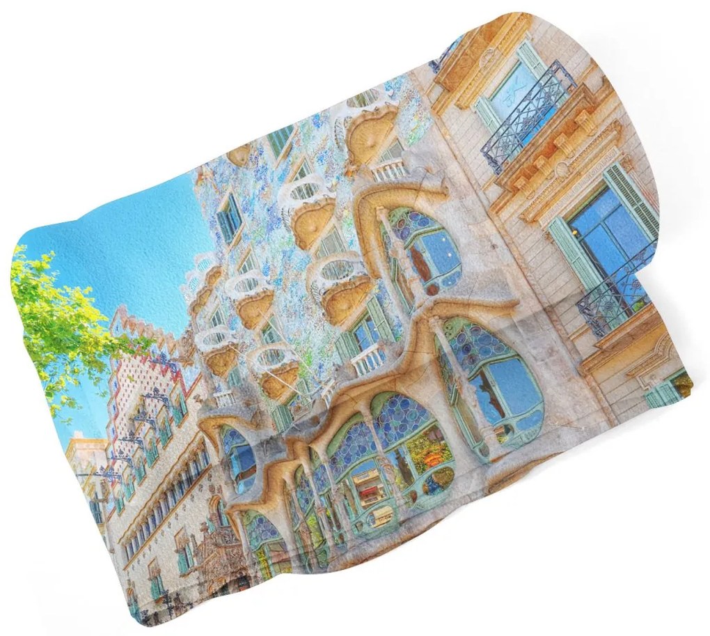 Sablio Deka Barcelona Gaudi Casa Batllo 2 - 190x140 cm