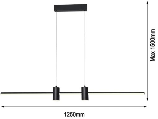 Immax NEO 07230L - LED Stmievateľný luster na lanku LITE ESTRELAS LED/30W/230V+ DO