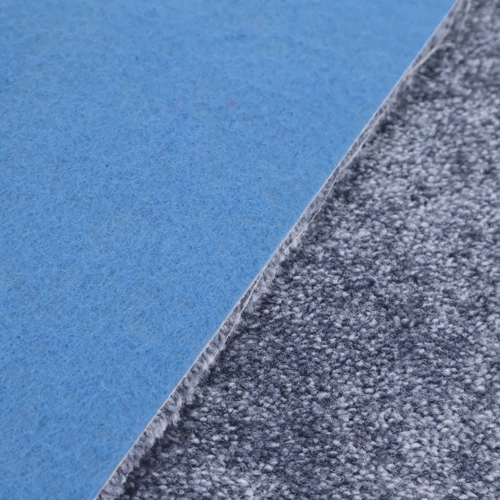 Koberec metráž Serenade 074, na mieru, šíře 4m,5m, modrá, filc, chodba / predsieň, ITC
