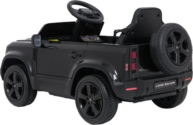 Elektrické autíčko Land Rover Defender čierne