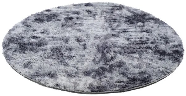 Koberec SILK DYED MR-577 sivý kruh
