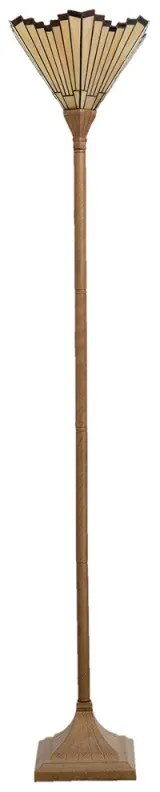 Vysoká stojacia Tiffany lampa vitráž Ø37*183 DECO FAN