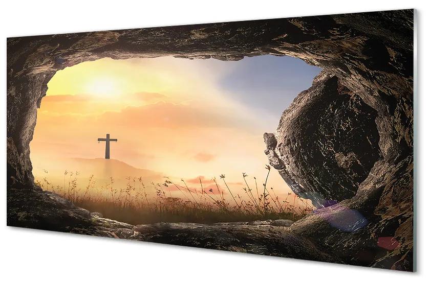 Nástenný panel  kríž 140x70 cm