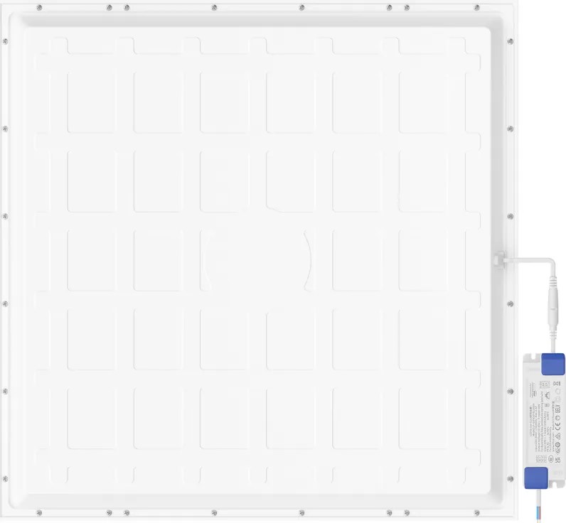 Mexen Brill+, stropný LED panel 60×60 cm, 48 W, neutrálna biela 4000K, L201-060-060-4840-20
