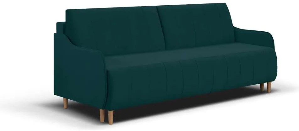 Rozkládací pohovka GALA Tmavě Zelená