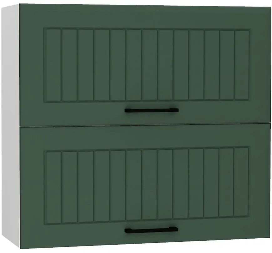 Skrinka do kuchyne Irma W80grf/2 zelená Mat