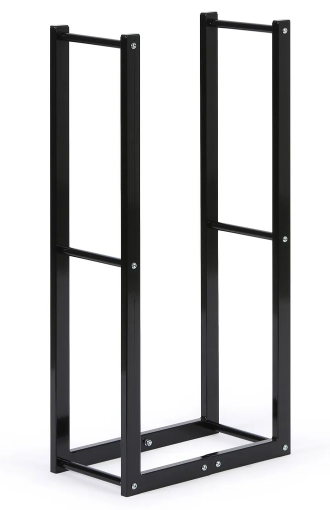 Kovový stojan na drevo, 999 x 480-796 x 250 mm
